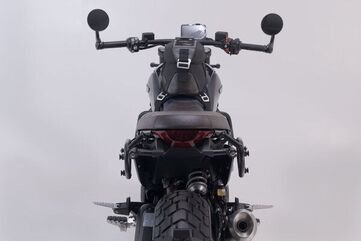SW Motech Legend Gear side bag system LC Black Edition. Ducati Scrambler Nightshift / Full Throttle (23-). | BC.HTA.22.088.20100