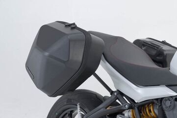 SW Motech URBAN ABS side case system. 2x 16.5L. Ducati Monster 1200, Super Sport 950. | BC.HTA.22.885.30001/B