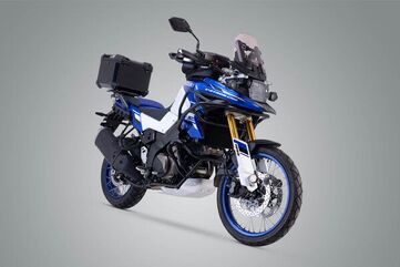 SW Motech TRAX ADV top case system. Black. Suzuki V Strom 650 / 1000 / 1050. | GPT.05.440.70002/B