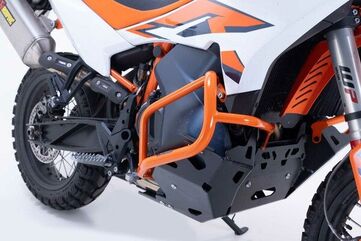 SW Motech Crash bar. Orange. KTM 790 Adv (23-), 890 Adv/R (22-). | SBL.04.918.10100/EB