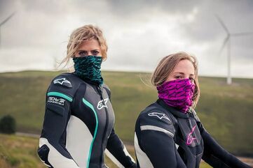 Alpinestars / アルパインスターズ ネックチューブ, ブラック, ピンク, ワンサイズ | 4759319-3901