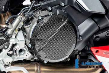 ILMBERGER / イルムバーガーカーボン クラッチカバー グロス Ducati ストリートファイター V2 | KDA.014.V2SFG.K