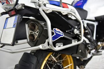Termignoni /テルミニョーニ スリップオン 1 SIL STR ステンレス チタン ブラックスリーブ | BW2208040INC