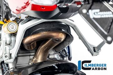 ILMBERGER / イルムバーガーカーボン エキゾーストプロテクション グロス Ducati ストリートファイター V2 | AHS.007.V2SFG.K