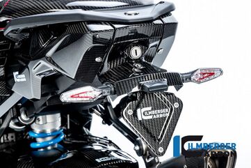 ILMBERGER ナンバープレート　ホルダー BMW M 1000 XR 2024 | NHO.014.MXR24.K
