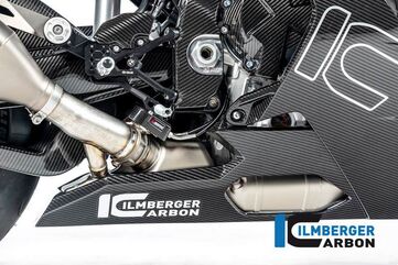 ILMBERGER / イルムバーガーカーボン ベリーパン (1 piece) BMW M1000RR'23 | VEU.003.M123S.K