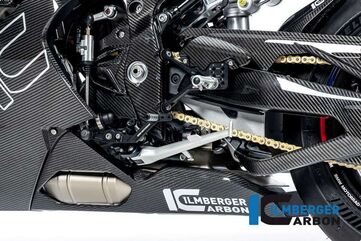 ILMBERGER / イルムバーガーカーボン ベリーパン (1 piece) BMW M1000RR'23 | VEU.003.M123S.K