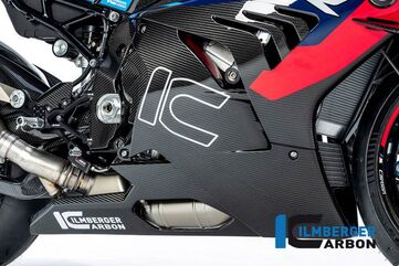 ILMBERGER / イルムバーガーカーボン ベリーパン (1 piece) BMW M1000RR'23 | VEU.003.M123S.K