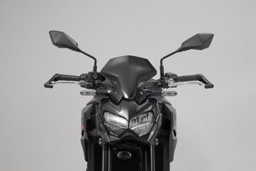 SW MOTECH / SWモテック レバーガード ブラック Kawasaki models, Yamaha MT-09 (23-). | LVG.08.868.10001/B