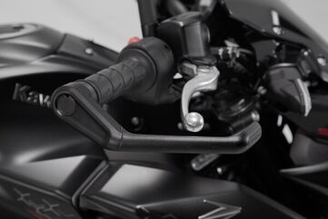 SW MOTECH / SWモテック レバーガード ブラック Kawasaki models, Yamaha MT-09 (23-). | LVG.08.868.10001/B