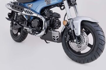 SW MOTECH / SWモテック エンジンガード ブラック/シルバー Honda Dax 125 (22-). | MSS.01.203.10000