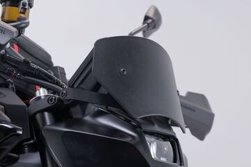 SW MOTECH / SWモテック ウインドスクリーン ブラック Yamaha MT-09 (23-). | SCT.06.036.10000/B