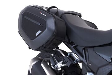 SW MOTECH / SWモテック PRO BLAZE サドルバッグセット ブラック Honda CB500X (13-), NX500 (23-). | BC.HTA.01.740.35900