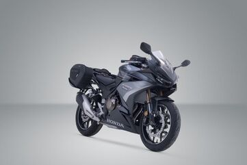 SW MOTECH / SWモテック PRO BLAZE H サドルバッグセット ブラック Honda CBR300R, CBR500R/ CB500F (16-). | BC.HTA.01.740.36800