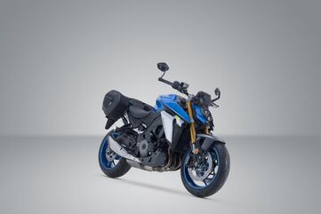 SW MOTECH / SWモテック PRO BLAZE H サドルバッグセット ブラック Suzuki GSX-S1000/F (15-), GSX-S950 (21-). | BC.HTA.05.740.35700