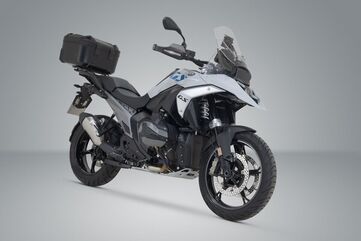 SW MOTECH / SWモテック DUSC L トップケースシステム ブラック 41 l. BMW R 1300 GS . BMW トップケースホルダー | GPT.07.975.65100/B