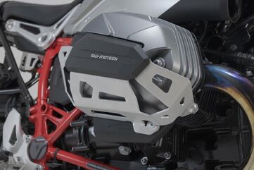 SW MOTECH / SWモテック シリンダーガード シルバー BMW R nineT/ Pure/ Scra., R12/ R12 nineT. | MSS.07.653.10002/S