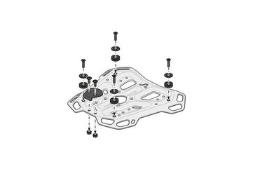 SW MOTECH / SWモテック TRAX ADV トップケースシステム ブラック Royal Enfield Himalayan 450 (23-). | GPT.41.620.70000/B
