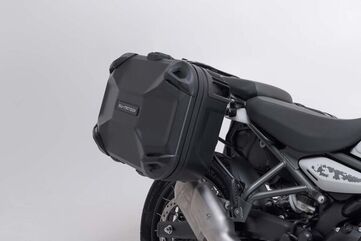 SW MOTECH / SWモテック DUSC ハードケースシステム ブラック 33/33L. Royal Enf. Himalayan 450 (23-). | KFT.41.620.65000/B