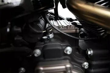 Arlen Ness / アレンネス 10-ゲージ トランスミッションサイドカバー チタン | 03-865