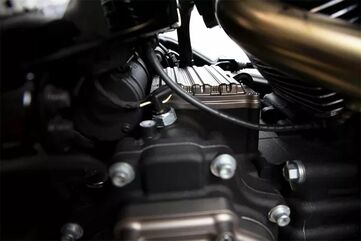 Arlen Ness / アレンネス 10-ゲージ トランスミッションサイドカバー チタン | 03-865