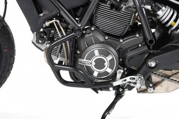 ヘプコ＆ベッカー エンジンプロテクションバー ブラック Ducati スクランブラー 800 (2015-2018) | 5017530 00 01