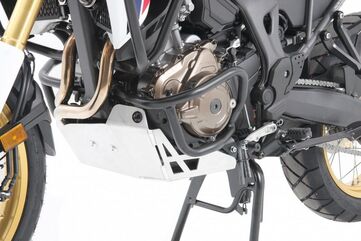ヘプコ＆ベッカー エンジンプロテクションプレート - シルバー Honda CRF1000L アフリカツイン