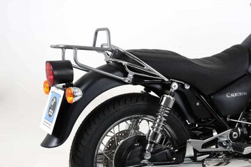 ヘプコ＆ベッカー チューブトップケースキャリア クロム Moto Guzzi California Aquilia Nera | 650542 01 02