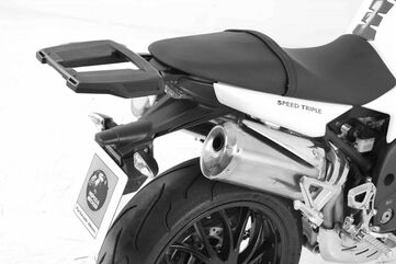 ヘプコ＆ベッカー Alurack (アリュラック) トップケースキャリア ブラック Triumph Speed Triple (1050) 2008-2010 | 650755 01 01