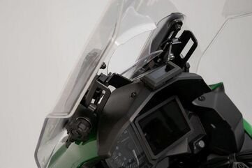 SW-MOTECH / SWモテック GPS マウント コックピット用 ブラック Kawasaki Versys 1000 (18-). | GPS.08.922.10000/B