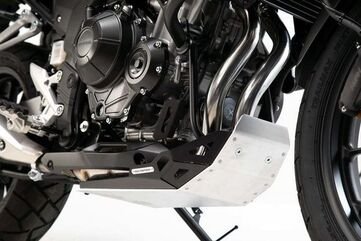 SW-MOTECH Engine guard Black/Silver. Honda CB500X (18-). | MSS.01.919.10000