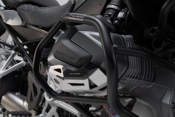 SW-MOTECH Cylinder guard Black/Silver. BMW R 1250 GS/Adv, R 1250 RS/ RT. | MSS.07.904.10201