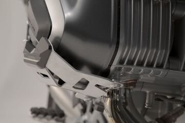 SW-MOTECH Cylinder guard Black/Silver. BMW R 1250 GS/Adv, R 1250 RS/ RT. | MSS.07.904.10201