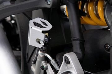 SW-MOTECH Brake reservoir guard Silver. BMW GS/GT, Ducati, KTM 790 models. | SCT.07.174.10102/S