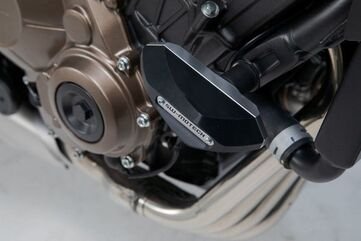 SW-MOTECH Slider set for frame Black. Honda CB650R (19-). | STP.01.590.10900/B