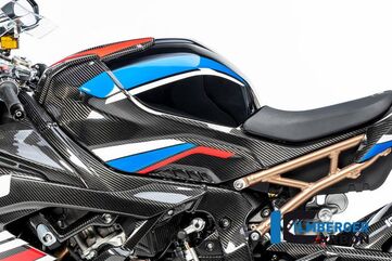 Ilmberger / イルムバーガーカーボンパーツ タンクサイドパネル 左 フルバージョン BMW S 1000 RR Street 2019 | SDL.012.S119S.K