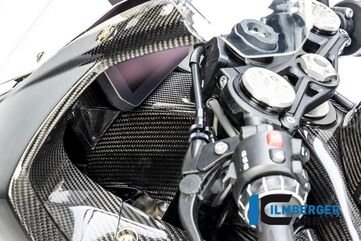 Ilmberger / イルムバーガーカーボンパーツ フロント フェアリングホルダー/インストルメントホルダー BMW S 1000 RR Race 2019 | VEH.204.S1RR9.K