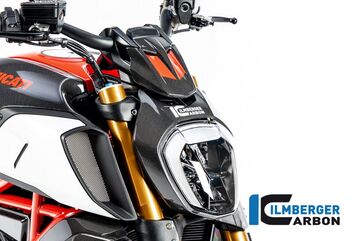 Ilmberger / イルムバーガーカーボンパーツ インストルメントカバー グロス Diavel 19- | VEO.001.DI19G.K