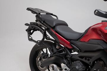 SW-MOTECH / SWモテック TRAX ADV アルミケース システム ブラック 45/45 l. Yamaha MT-09 トレーサー (14-18) | KFT.06.525.70101/B