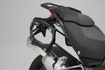 SW-MOTECH / SWモテック TRAX ADV アルミケース システム ブラック 37/37 l. Multistrada 1200/1260/950 (15) | KFT.22.114.70002/B