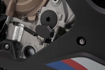 SW-MOTECH / SWモテック エンジンカバープロテクション ブラック / グレー BMW S1000RR (19-) | MSS.07.540.10100