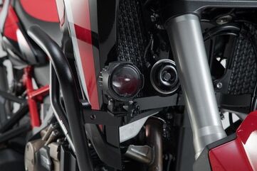 SW-MOTECH / SWモテック EVO フォグランプキット ブラック Honda CRF1000L / CRF1100L クラッシュバー付 | NSW.01.622.51101/B