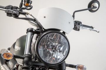 SW-MOTECH / SWモテック ウィンドスクリーン シルバー Triumph Street Scrambler 900 (16) | SCT.11.884.10001/S