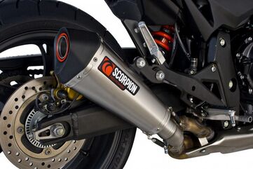 Scorpion / スコーピオンエキゾースト Serket （Taper）テーパースリップオン ステンレススリーブ eマーク Honda CBR 600 F 2011 - 2016 | | RHA153SEO