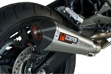 Scorpion / スコーピオンエキゾースト Serket （Taper）テーパースリップオン ステンレススリーブ eマーク Honda CB 600 Hornet 07-13 200 | RHA93SEO
