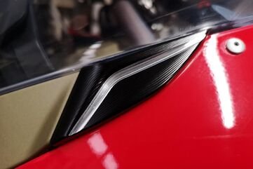 CNC Racing / シーエヌシーレーシング Mirror blank covers Ducati Panigale V4 | CS806