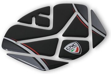 CNC Racing / シーエヌシーレーシング Fuel tank pad Ducati, Black | FP007B