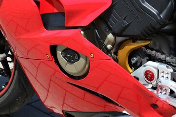 CNC Racing / シーエヌシーレーシング タイミングインスペクションカバー Ducati Panigale V4, ゴールド | CF265G