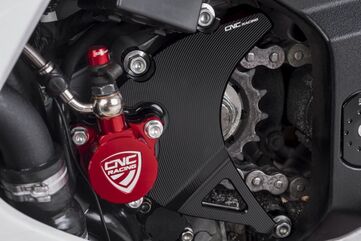 CNC Racing / シーエヌシーレーシング Front スプロケットカバー Mv Agusta, レッド | CP165R