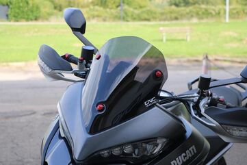 CNC Racing / シーエヌシーレーシング Windscreen Ducati Multistrada Sport - Smoke, Smoke | WS350LS